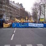 Manifestation contre le nuclaire  Paris le 17 janvier 2003 photo n74 